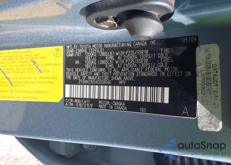 2004 Lexus Rx 330 z USA, uszkodzony, nr VIN 2T2HA31U54C028046